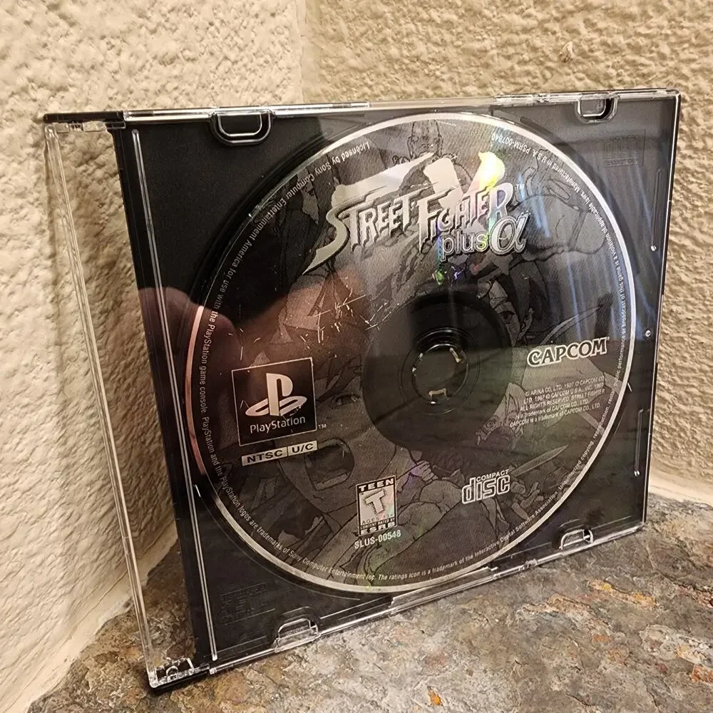 Game - Street Fighter EX Plus Alpha - PS1 - Capcom